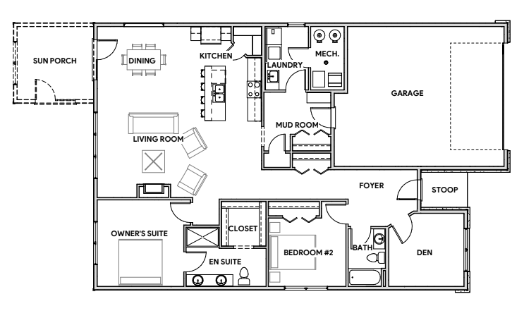 Riverwest Duluth Detached Townhomes for Sale Floor Plan for Whitefish